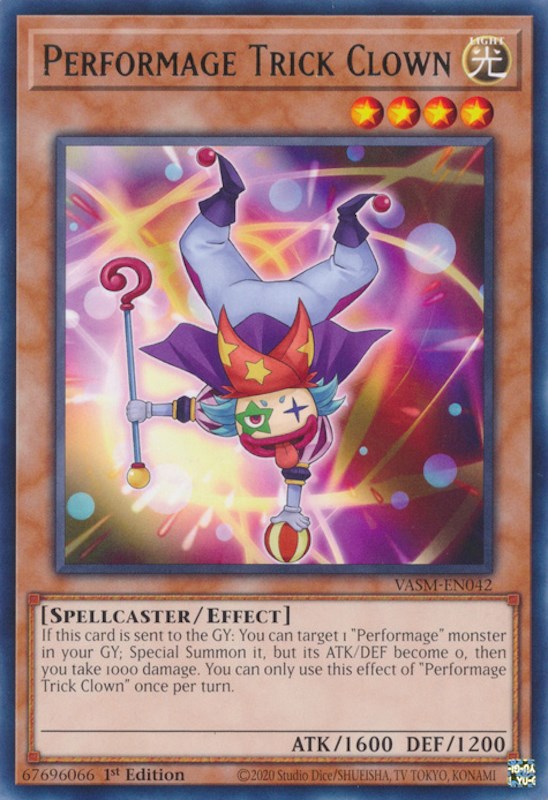 Performage Trick Clown [VASM-EN042] Rare | Game Master's Emporium (The New GME)