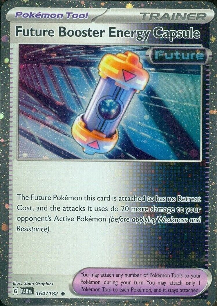 Future Booster Energy Capsule (164/182) (Cosmos Holo) [Scarlet & Violet: Paradox Rift] | Game Master's Emporium (The New GME)