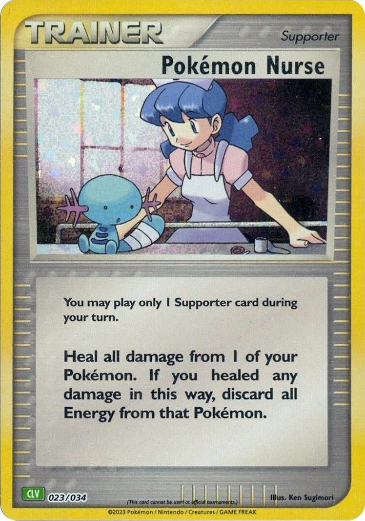 Pokemon Nurse (023/034) [Trading Card Game Classic] | Game Master's Emporium (The New GME)