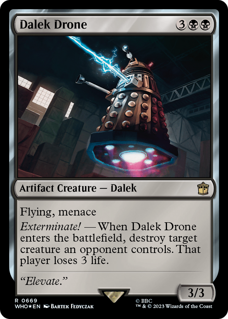 Dalek Drone (Surge Foil) [Doctor Who] | Game Master's Emporium (The New GME)