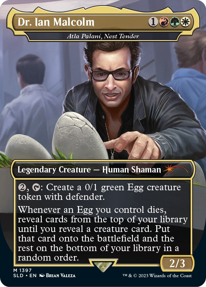 Dr. Ian Malcolm - Atla Palani, Nest Tender [Secret Lair Drop Series] | Game Master's Emporium (The New GME)