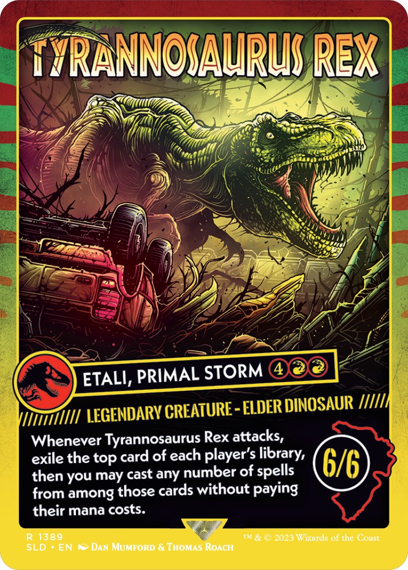 Tyrannosaurus Rex - Etali, Primal Storm [Secret Lair Drop Series] | Game Master's Emporium (The New GME)