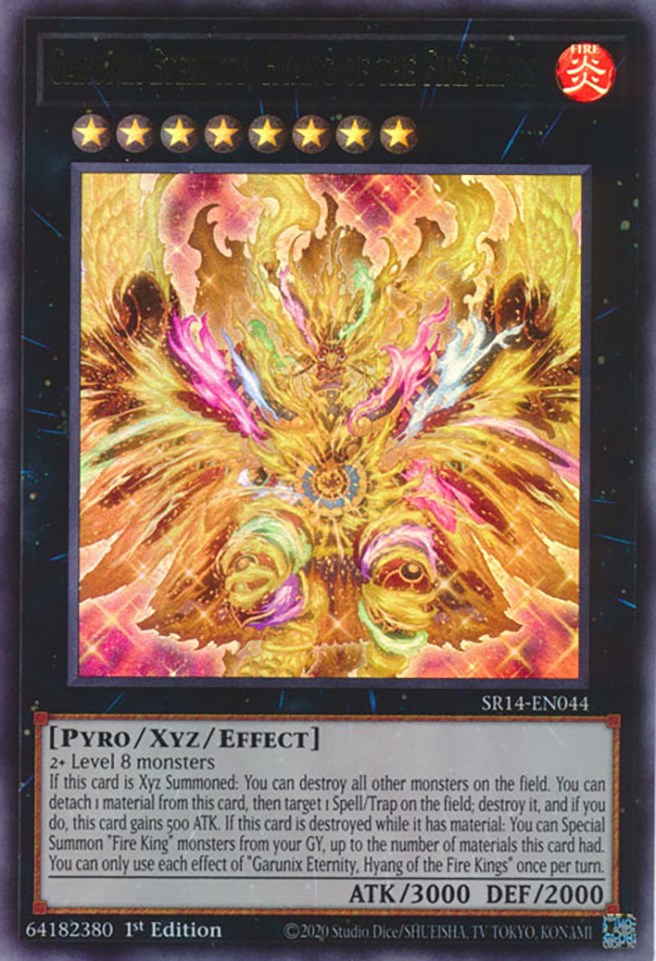 Garunix Eternity, Hyang of the Fire Kings [SR14-EN044] Ultra Rare | Game Master's Emporium (The New GME)