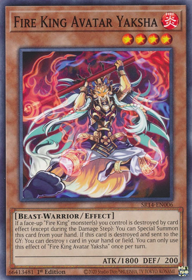 Fire King Avatar Yaksha [SR14-EN006] Common | Game Master's Emporium (The New GME)