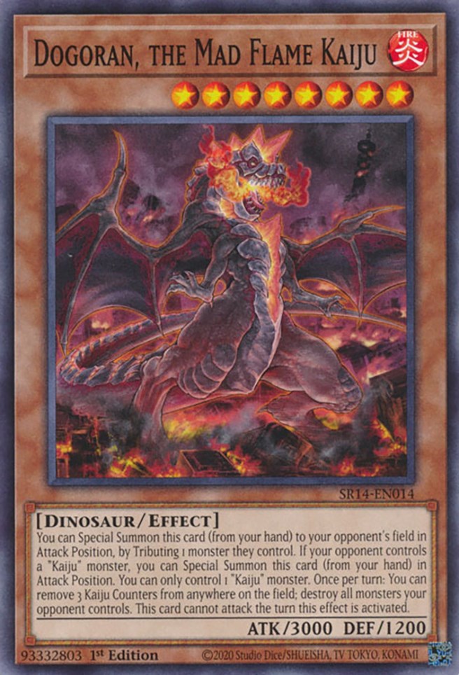 Dogoran, the Mad Flame Kaiju [SR14-EN014] Common | Game Master's Emporium (The New GME)