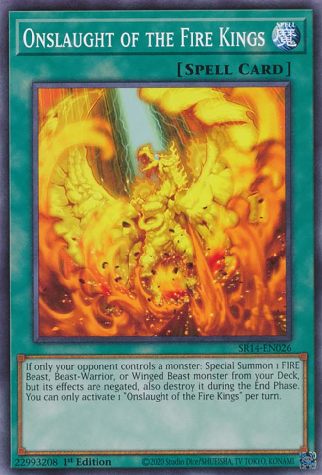 Onslaught of the Fire Kings [SR14-EN026] Common | Game Master's Emporium (The New GME)
