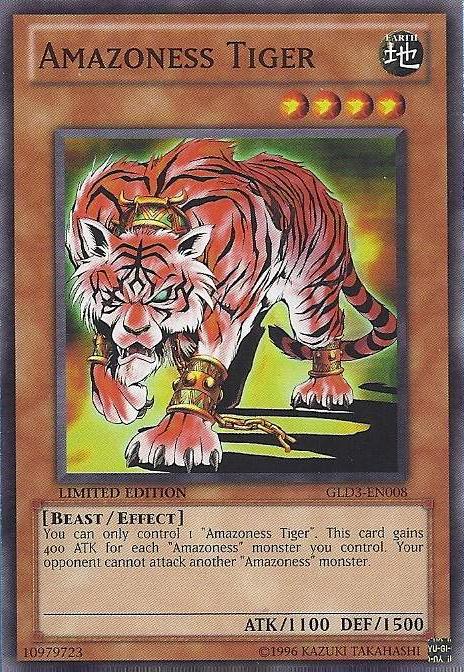 Amazoness Tiger [GLD3-EN008] Common | Game Master's Emporium (The New GME)