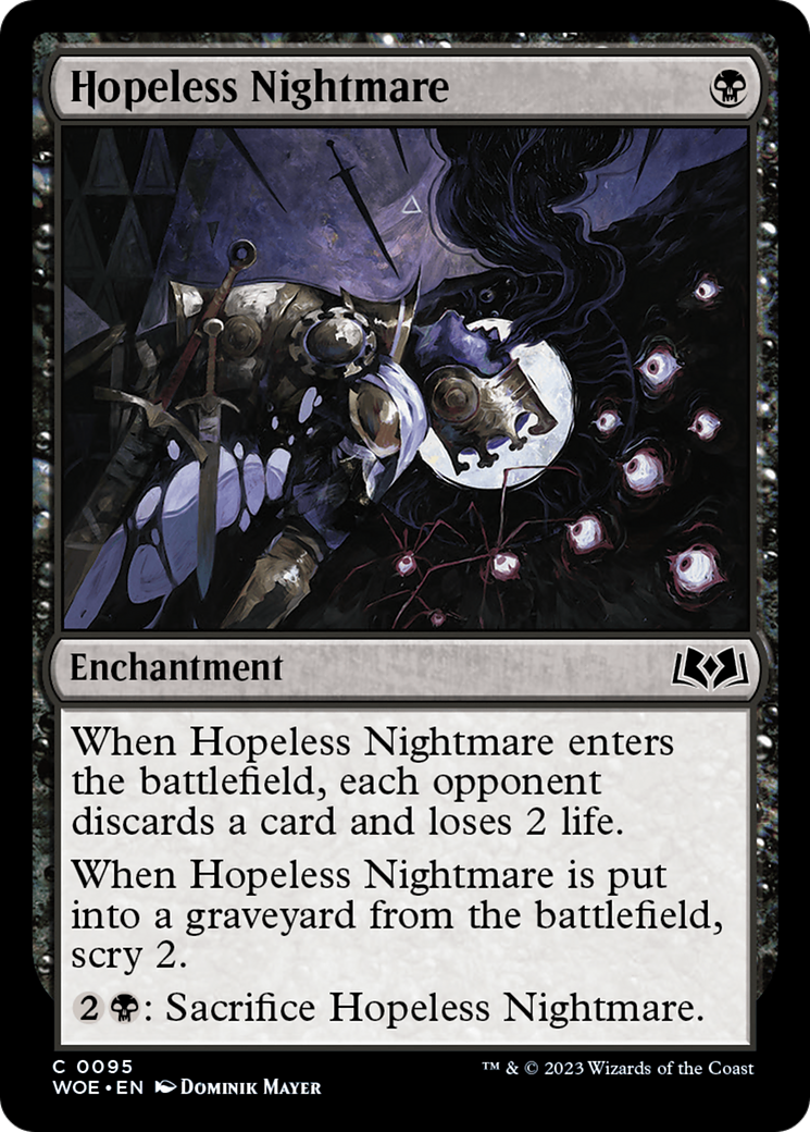 Hopeless Nightmare [Wilds of Eldraine] | Game Master's Emporium (The New GME)