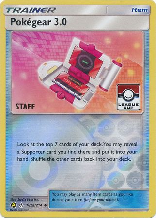 Pokegear 3.0 (182a/214)(League Promo Staff) [Sun & Moon: Unbroken Bonds] | Game Master's Emporium (The New GME)
