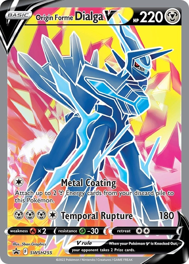 Origin Forme Dialga V (SWSH255) [Sword & Shield: Black Star Promos] | Game Master's Emporium (The New GME)