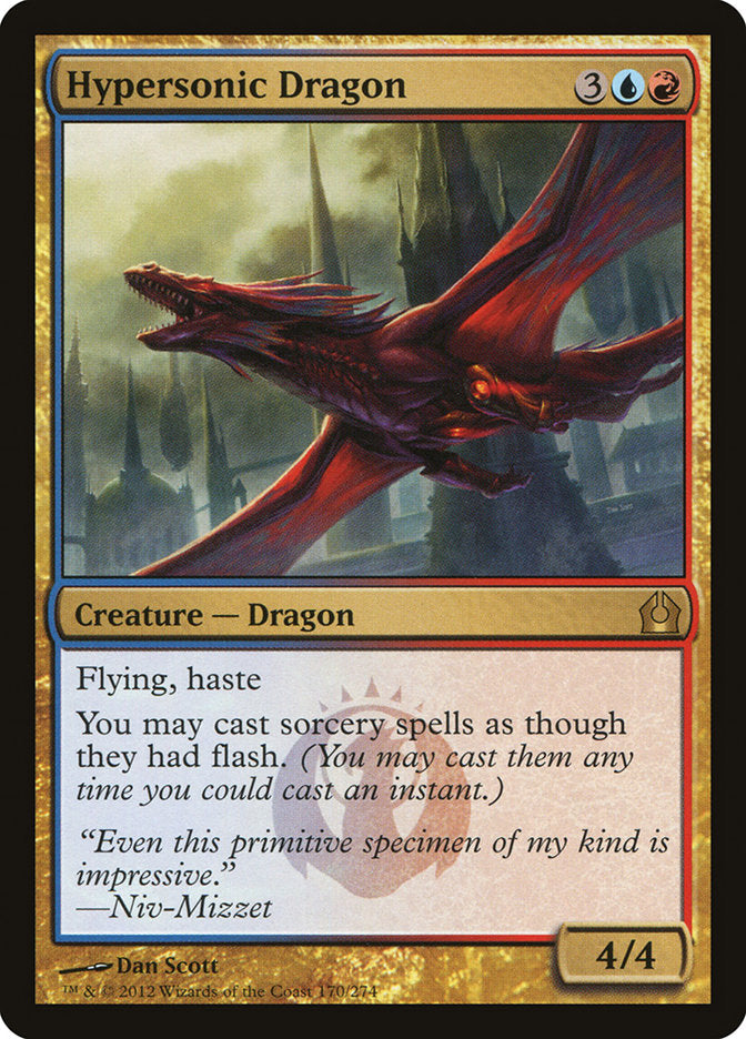 Hypersonic Dragon [Return to Ravnica] | Game Master's Emporium (The New GME)