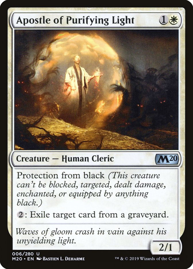 Apostle of Purifying Light [Core Set 2020] | Game Master's Emporium (The New GME)