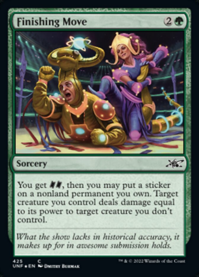 Finishing Move (Galaxy Foil) [Unfinity] | Game Master's Emporium (The New GME)