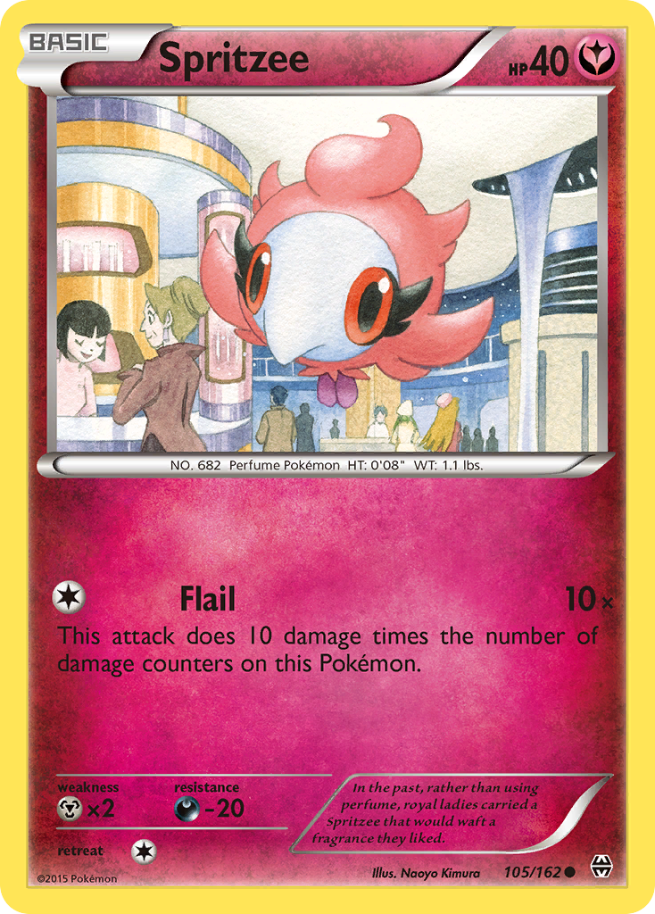 Spritzee (105/162) [XY: BREAKthrough] | Game Master's Emporium (The New GME)