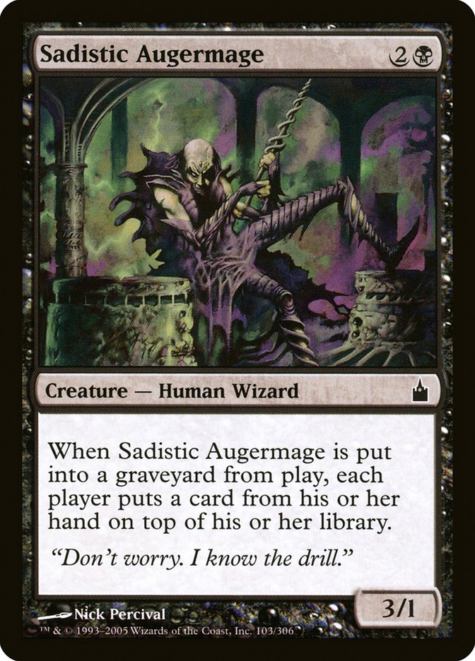 Sadistic Augermage [Ravnica: City of Guilds] | Game Master's Emporium (The New GME)