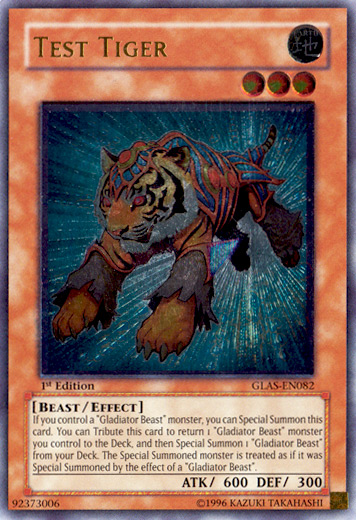 Test Tiger [GLAS-EN082] Ultimate Rare | Game Master's Emporium (The New GME)