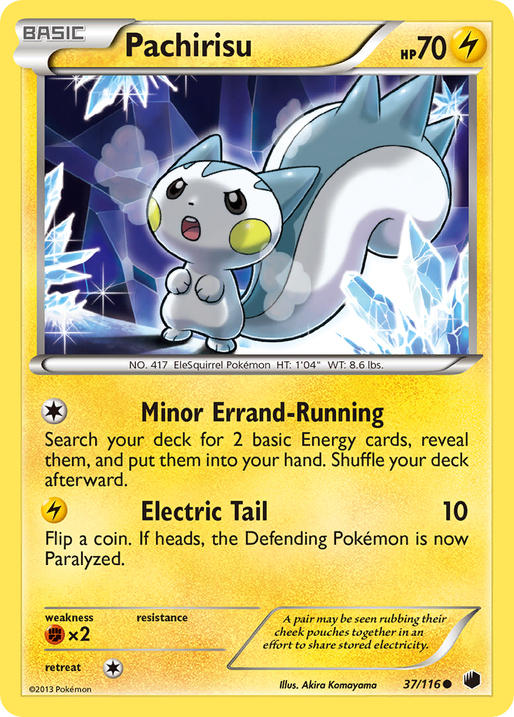 Pachirisu (37/116) [Black & White: Plasma Freeze] | Game Master's Emporium (The New GME)