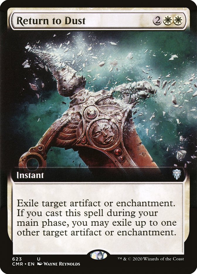 Return to Dust (Extended Art) [Commander Legends] | Game Master's Emporium (The New GME)