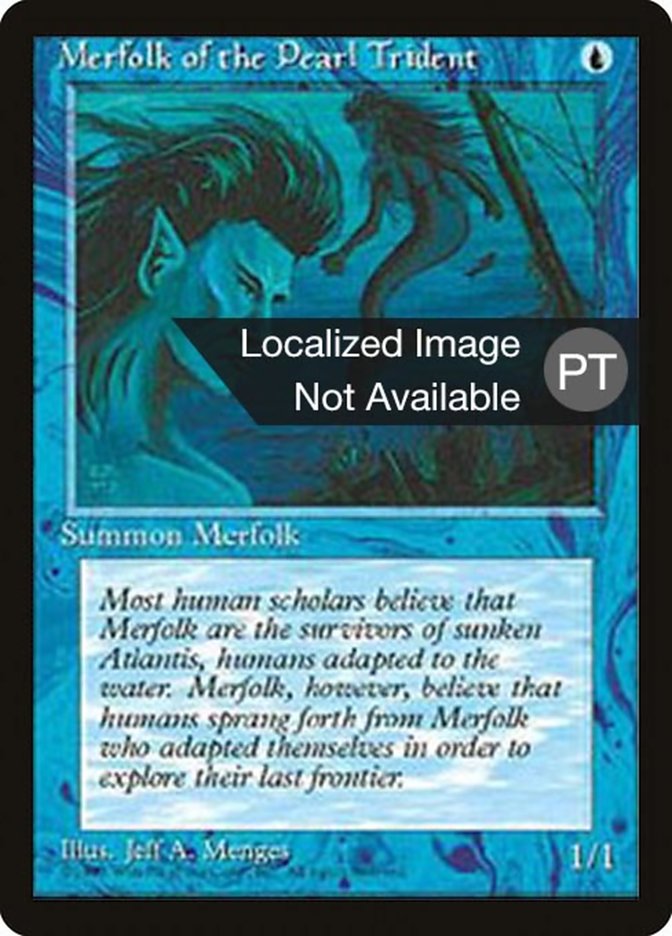 Merfolk of the Pearl Trident [Fourth Edition (Foreign Black Border)] | Game Master's Emporium (The New GME)