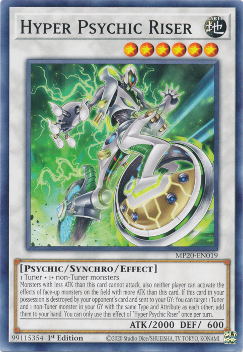 Hyper Psychic Riser [MP20-EN019] Common | Game Master's Emporium (The New GME)