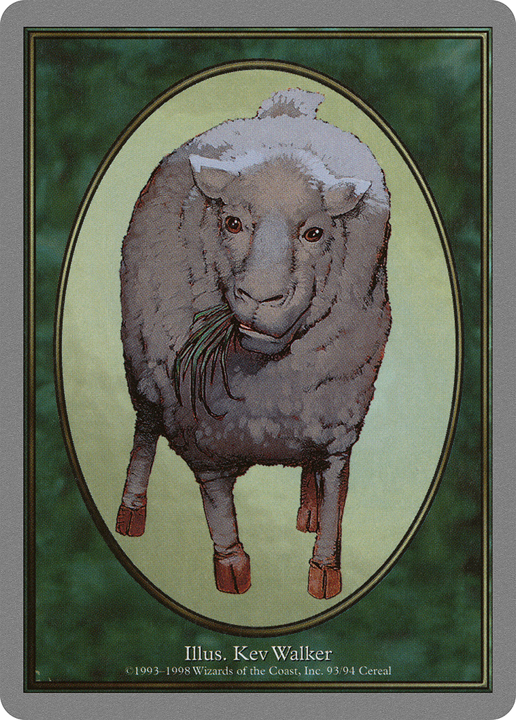 Sheep Token [Dominaria Remastered Tokens] | Game Master's Emporium (The New GME)