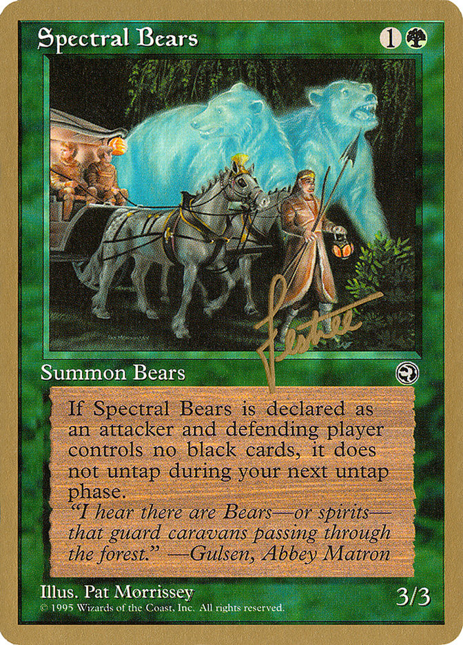 Spectral Bears (Bertrand Lestree) [Pro Tour Collector Set] | Game Master's Emporium (The New GME)