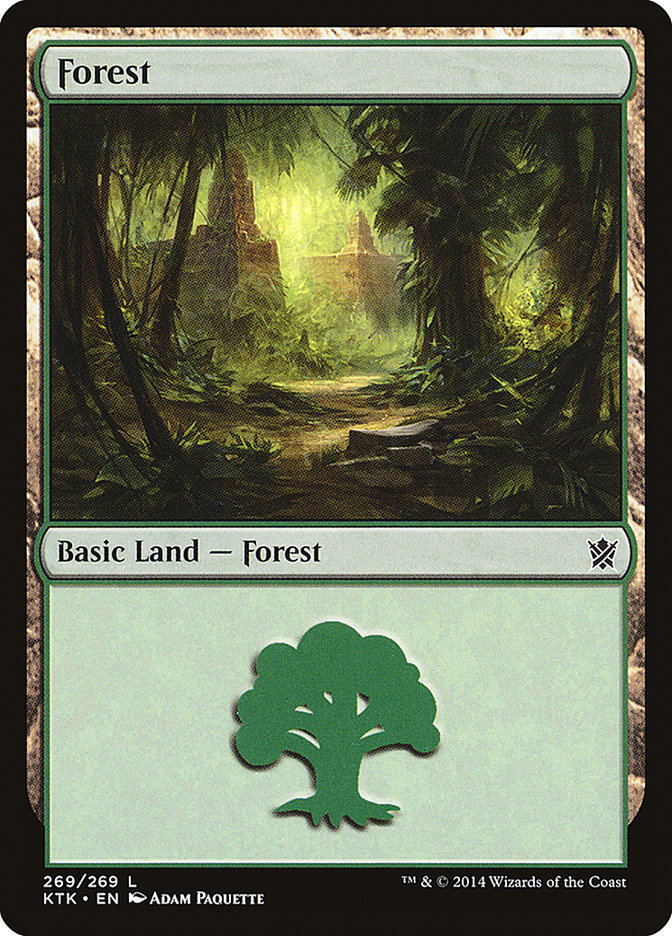 Forest (269) [Khans of Tarkir] | Game Master's Emporium (The New GME)