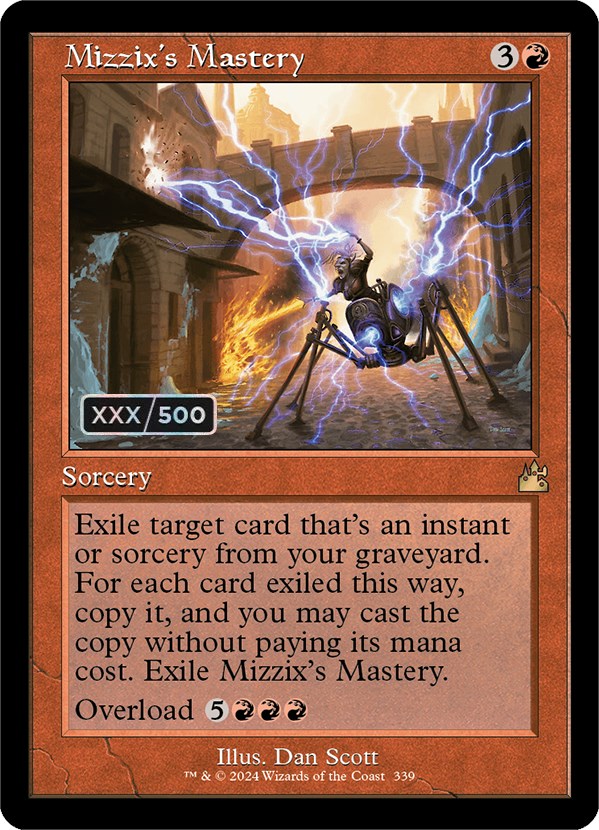 Mizzix's Mastery (Retro) (Serialized) [Ravnica Remastered] | Game Master's Emporium (The New GME)