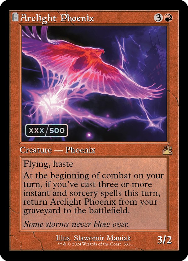 Arclight Phoenix (Retro) (Serialized) [Ravnica Remastered] | Game Master's Emporium (The New GME)