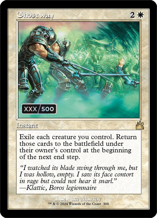 Ghostway (Retro) (Serialized) [Ravnica Remastered] | Game Master's Emporium (The New GME)