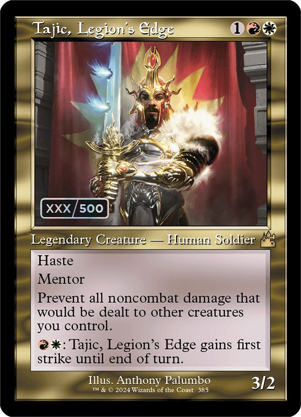 Tajic, Legion's Edge (Retro) (Serialized) [Ravnica Remastered] | Game Master's Emporium (The New GME)