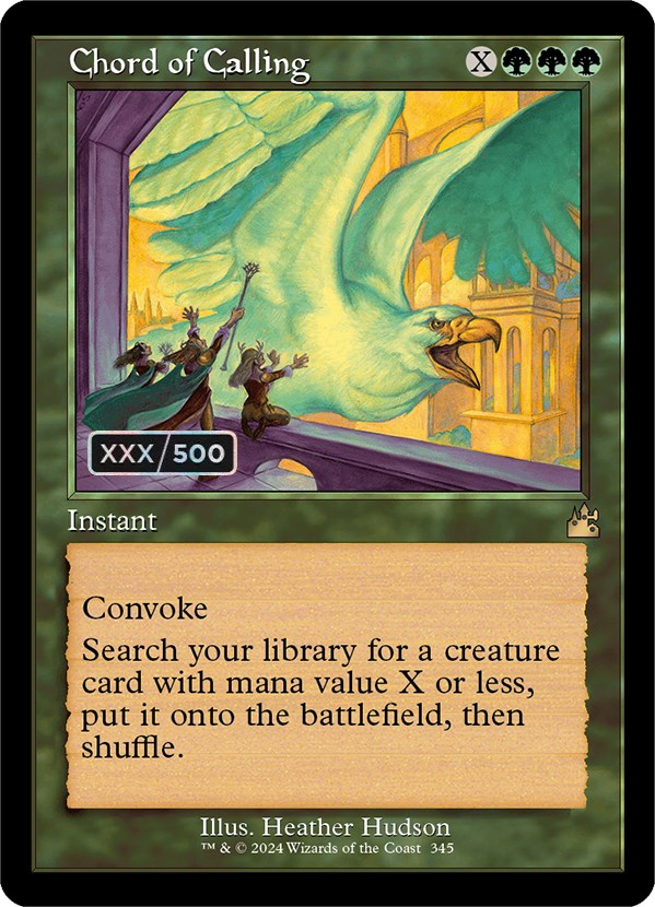 Chord of Calling (Retro) (Serialized) [Ravnica Remastered] | Game Master's Emporium (The New GME)