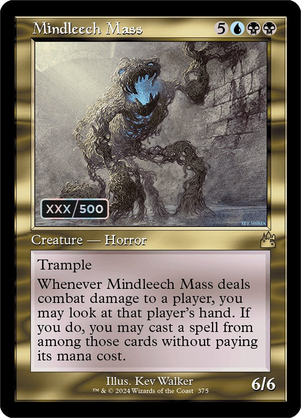 Mindleech Mass (Retro) (Serialized) [Ravnica Remastered] | Game Master's Emporium (The New GME)