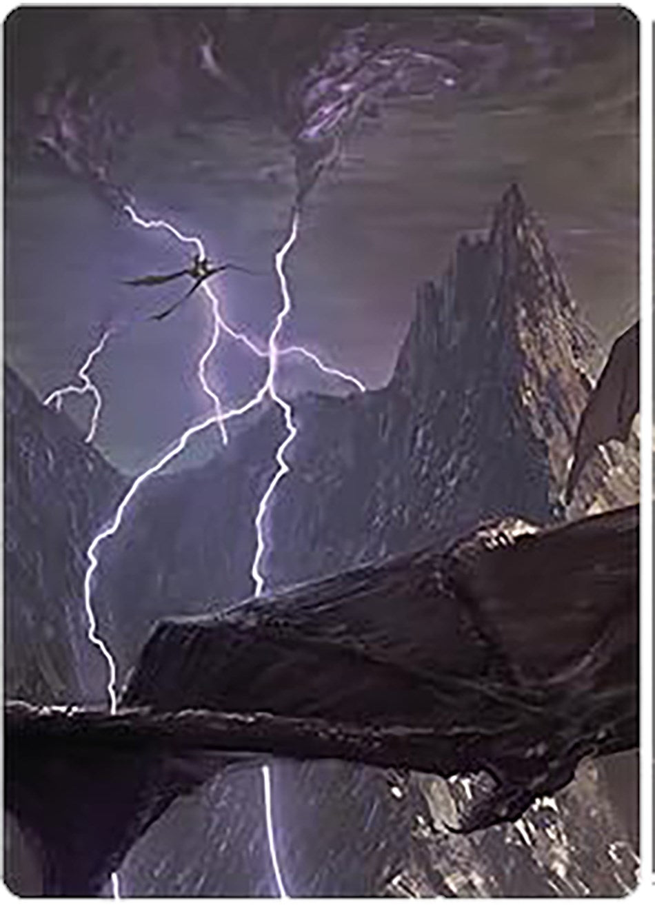 Call Forth the Tempest Art Card [The Lord of the Rings: Tales of Middle-earth Art Series] | Game Master's Emporium (The New GME)