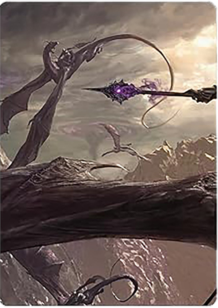 Nazgul Battle-Mace Art Card [The Lord of the Rings: Tales of Middle-earth Art Series] | Game Master's Emporium (The New GME)