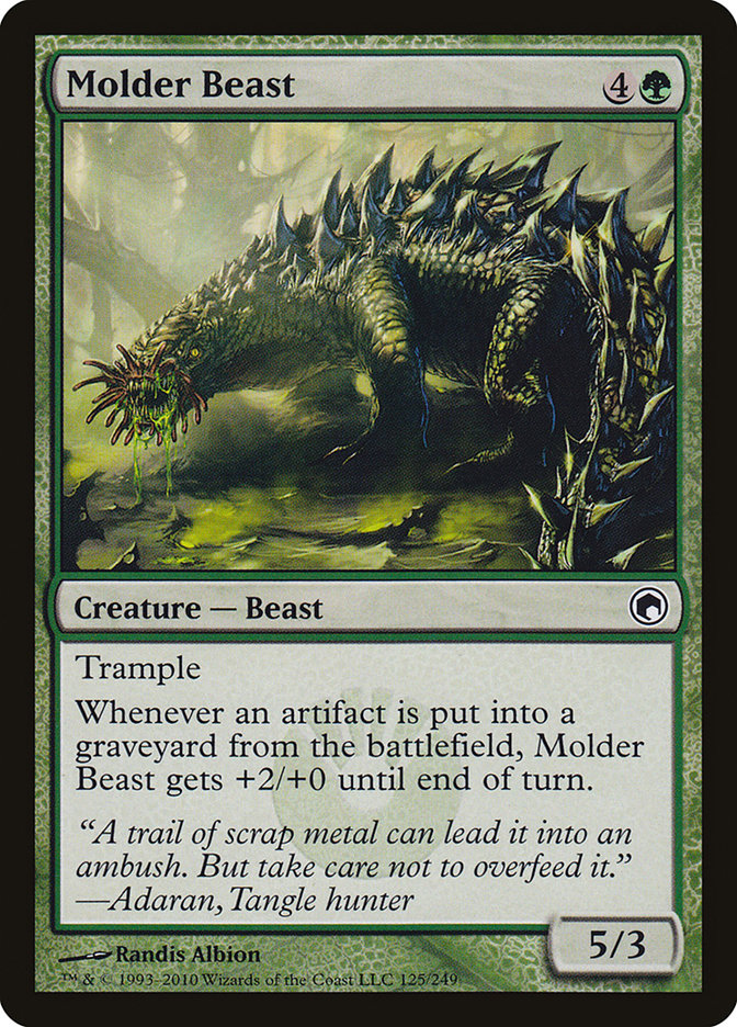 Molder Beast [Scars of Mirrodin] | Game Master's Emporium (The New GME)