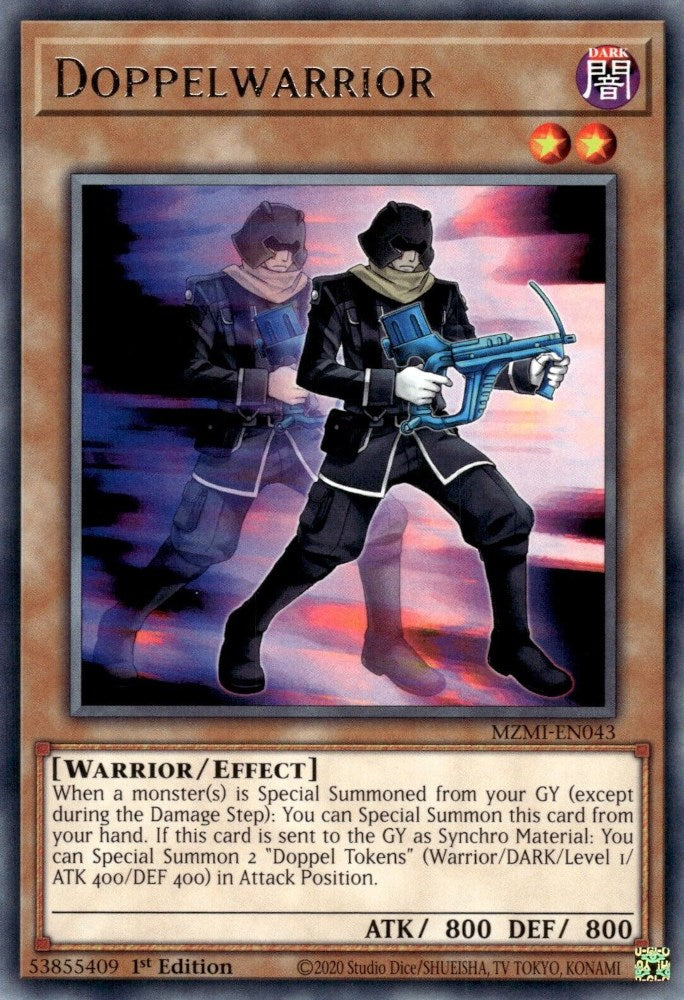 Doppelwarrior [MZMI-EN043] Rare | Game Master's Emporium (The New GME)