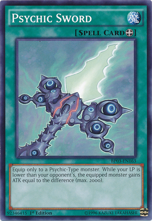 Psychic Sword [BP03-EN163] Common | Game Master's Emporium (The New GME)