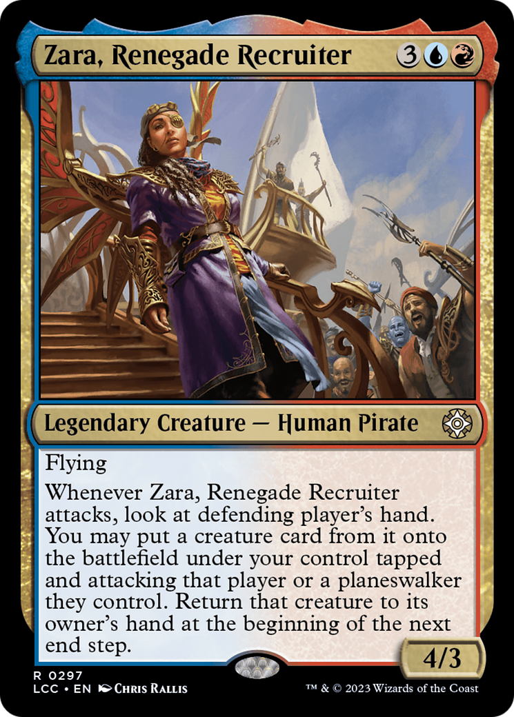 Zara, Renegade Recruiter [The Lost Caverns of Ixalan Commander] | Game Master's Emporium (The New GME)