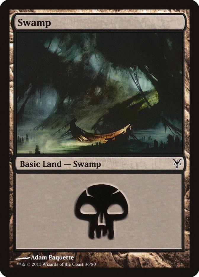 Swamp (36) [Duel Decks: Sorin vs. Tibalt] | Game Master's Emporium (The New GME)