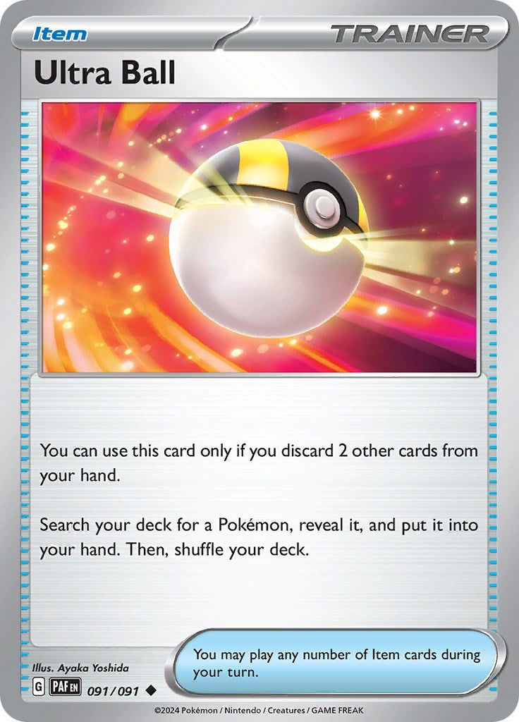 Ultra Ball (091/091) [Scarlet & Violet: Paldean Fates] | Game Master's Emporium (The New GME)