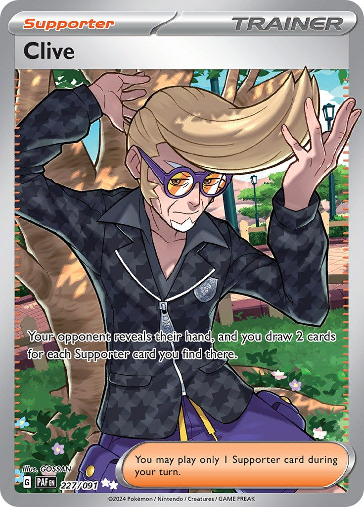 Clive (227/091) [Scarlet & Violet: Paldean Fates] | Game Master's Emporium (The New GME)