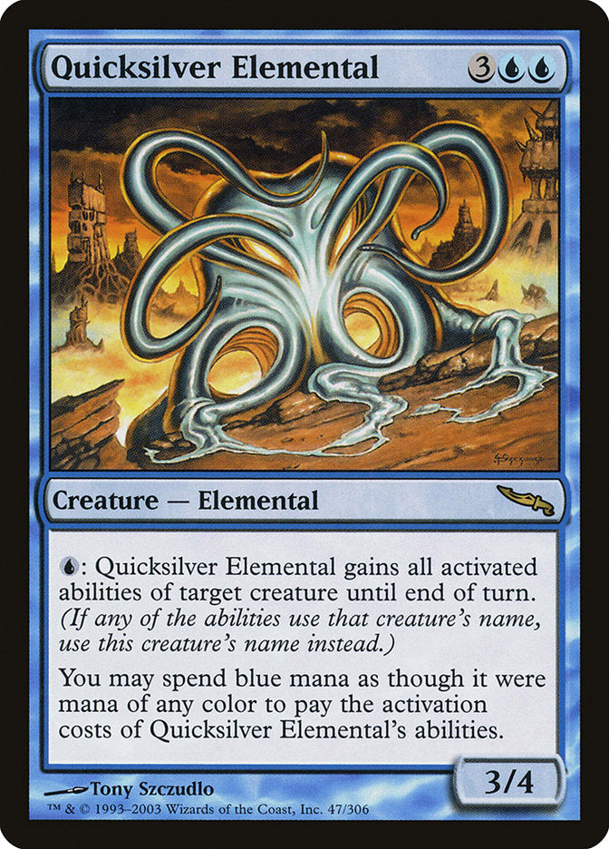 Quicksilver Elemental [Mirrodin] | Game Master's Emporium (The New GME)