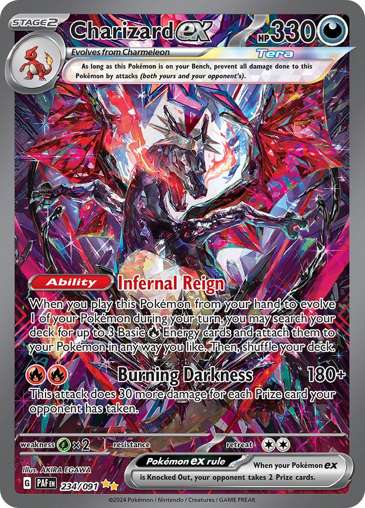 Charizard ex (234/091) [Scarlet & Violet: Paldean Fates] | Game Master's Emporium (The New GME)