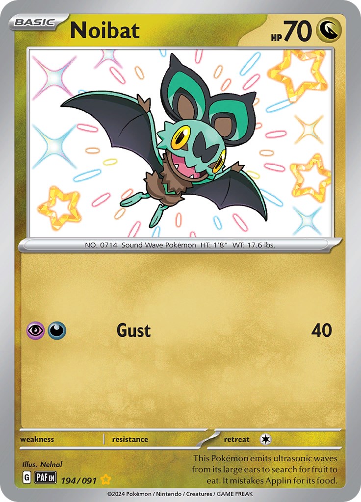 Noibat (194/091) [Scarlet & Violet: Paldean Fates] | Game Master's Emporium (The New GME)