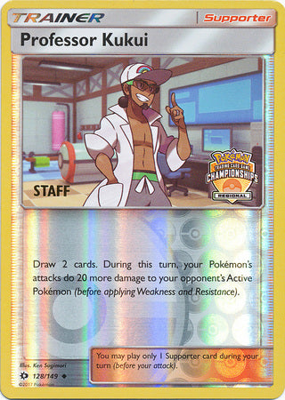 Professor Kukui (128/149) (Regional Championship Promo Staff) [Sun & Moon: Base Set] | Game Master's Emporium (The New GME)