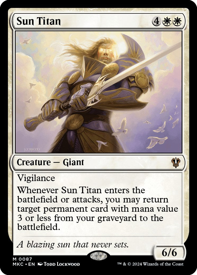 Sun Titan [Murders at Karlov Manor Commander] | Game Master's Emporium (The New GME)