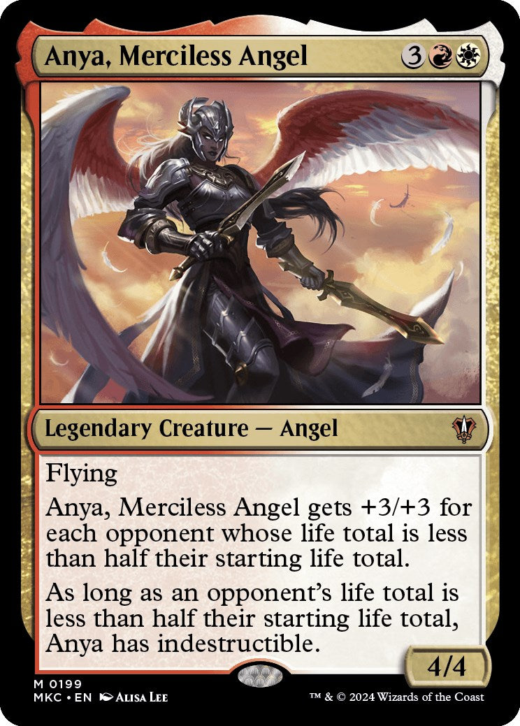 Anya, Merciless Angel [Murders at Karlov Manor Commander] | Game Master's Emporium (The New GME)