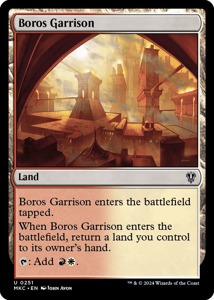 Boros Garrison [Murders at Karlov Manor Commander] | Game Master's Emporium (The New GME)