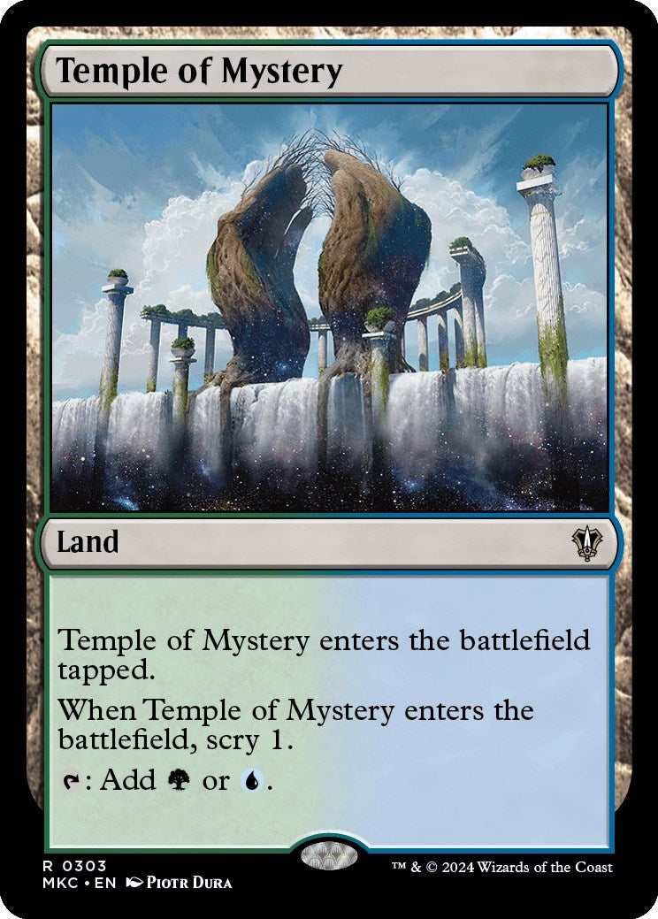 Temple of Mystery [Murders at Karlov Manor Commander] | Game Master's Emporium (The New GME)